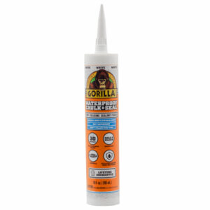 Silicone Sealant, White, 10-oz.