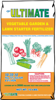 Vegetable Garden & Lawn Starter Fertilizer 10-20-10, 10 Lbs.