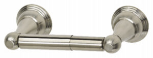 Vintage Toilet Paper Holder, Brushed Nickel