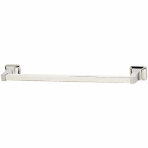 Basic Towel Bar, Chrome, 18-In.