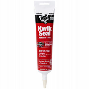 Kwik Seal Tub/Tile Caulk, Almond, 5.5-oz.