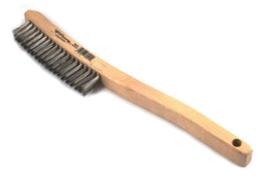 Wire Scratch Brush, Stainless Steel, 13.75-In.