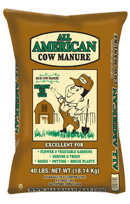 All American Composted Cow Manure, 40 Lbs.