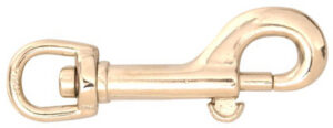 Bolt Snap, Bronze, 3/8 In.
