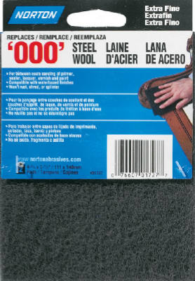 Synthetic Steel Wool Pads, 000 Extra-Fine, 2-Pk.