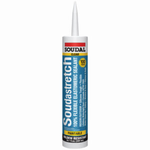 SoudaStretch Acrylic Caulk Sealant, Clear, 10.1 oz.