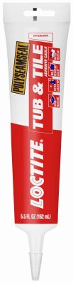 Polyseamseal Tub & Tile Caulk, White, 5.5 oz.