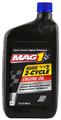Marine 2-Cycle Engine Oil, 1 Qt.
