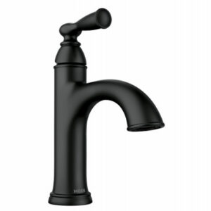 Banbury Single-Handle, High-Arc Bathroom Faucet, Matte Black