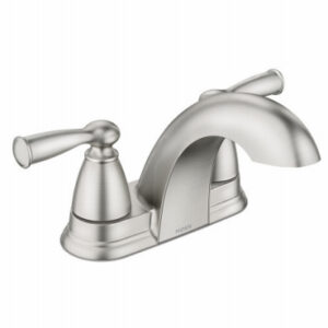 Banbury 2-Handle Low-Arc Bathroom Faucet, Spot Resistant Brushed Nickel