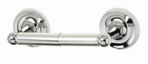 Rounded Toilet Paper Holder, Chrome