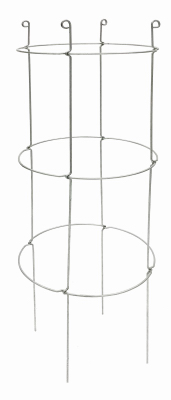 Collapsible Tomato Cage, Heavy-Duty Galvanized Steel, 42 In.
