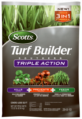 Turf Builder Southern Triple Action, 13.32 Lbs., Covers 4,000-Sq. Ft.