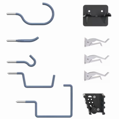 Garage Hooks & Organizing Kit