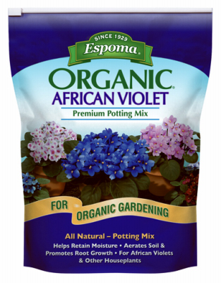 African Violet Potting Mix, Organic, 4 Qts.