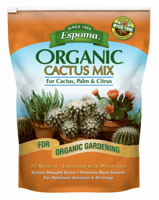 Cactus Potting Mix, Organic, 4 Qts.