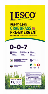 Crabgrass Preventer Turf Fertilizer, 0-0-7 Formula, 50 Lbs., Covers 12,500 Sq. Ft