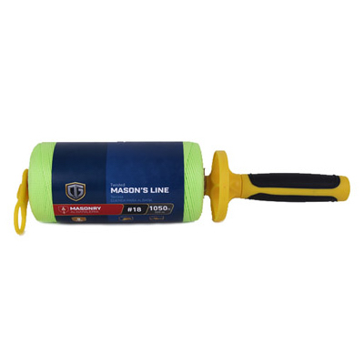 Nylon Mason Twine, Neon Yellow, #18 x 1050 Ft.