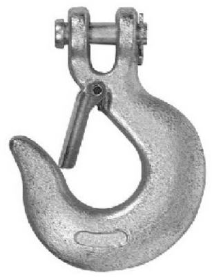 Clevis Slip Hook with Latch, 5/16 In.