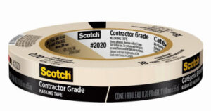 Contractor Grade Masking Tape, 0.70 In. x 60.1 Yd.