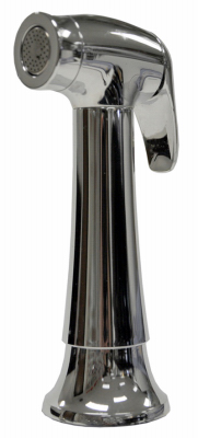 Transitional Side Spray Faucet Head, Chrome