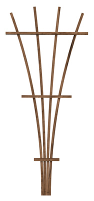 Wooden Fan Trellis, 48 In.
